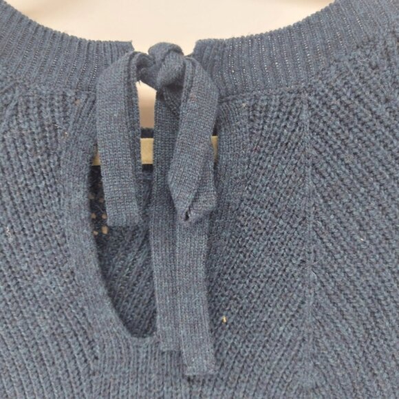 Loft Ribbed Tie Back Sweater Dress - Picture 8 of 9